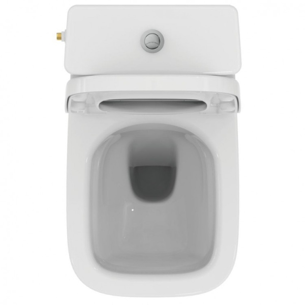 IS i.life S Безободковый напольный пристенный унитаз с технологией RimLS+