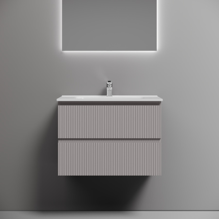 Sancos Тумба подвесная Snob T, два ящика, доводч.,система Soft close,690х445х500,Doha Soft