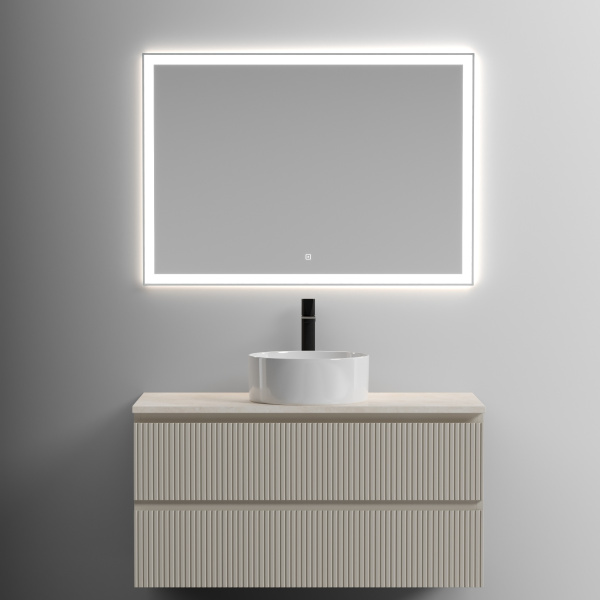 Sancos Столешница с отверстием под смеситель, 1000х460х21, Kreman 