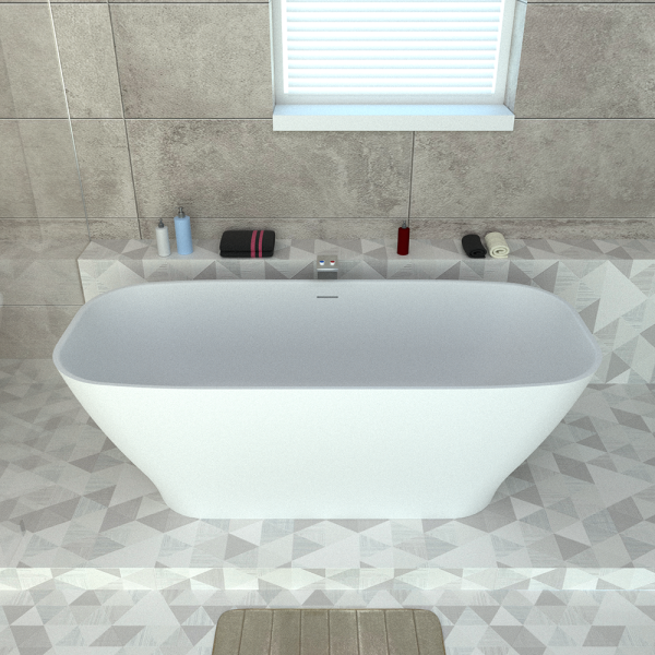 Ванна Radostone Эрника 1700*720*580 белый матовый