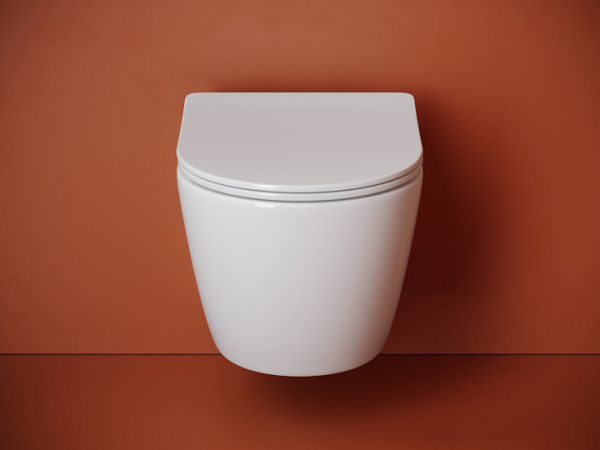 Ceramicanova Унитаз подвесной Uno, смыв Торнадо, 490x360x360, с крепежом и ультра/сидением, белый