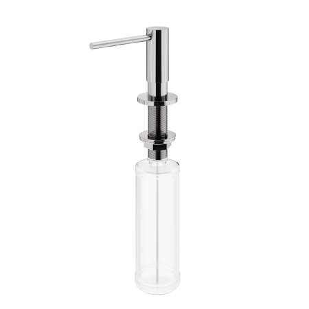 Sancos Дозатор для кухонной мойки, объем 500 мл, цвет брашированный никель, арт. SC40100BN