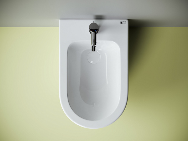 Ceramicanova Биде напольное METROPOL Rimless, 1 отв под смеситель, с крепежом