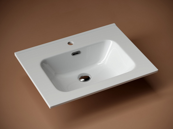 Ceramicanova Умывальник накладной прямоугольный Element 610*465*180мм