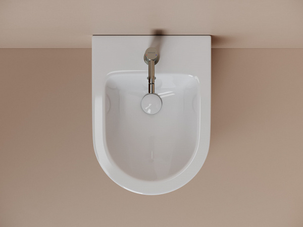 Ceramicanova Биде подвесное Alba, белый