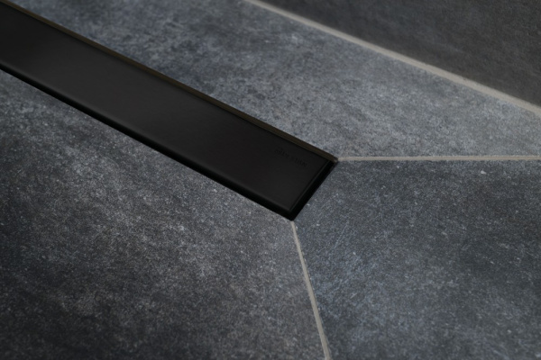 Душевой канал BETTOSERB Frameless Matte Black 650