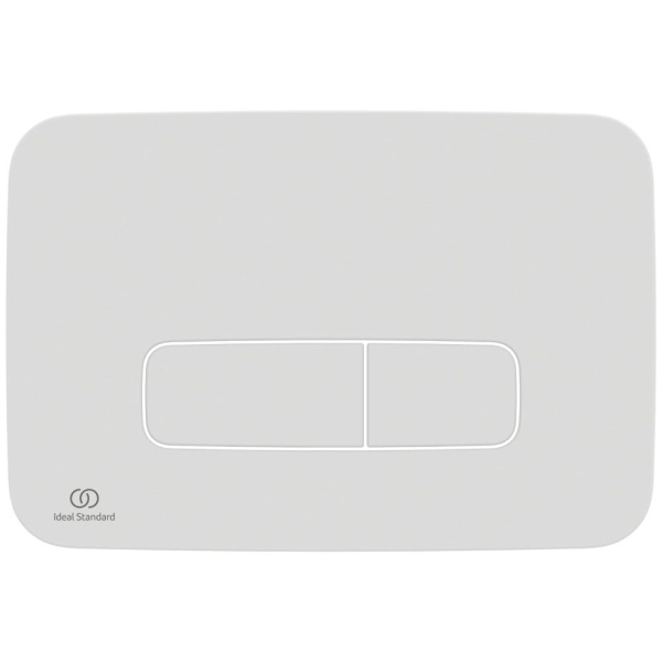 IS Панель смыва OLEAS™ M3 механическая, двойной смыв, Silk White (Белый матовый)