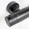 Душевая система CLEVER PANAM EVO XTREME, регул., черный матовый