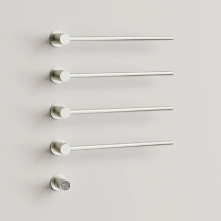 Sancos Полотенцесушитель Linea электрический встраиваемый , брашированный никель