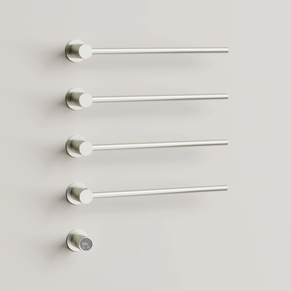 Sancos Полотенцесушитель Linea электрический встраиваемый , брашированный никель