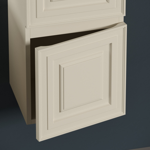 Sancos Шкаф-пенал  подвесной Very подвесной, петли с доводчиками, с права, 350х300х1600 Beige Soft