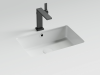 Ceramicanova Умывальник Era прямоугольный 460x320x155 мм встраиваемый снизу, белый
