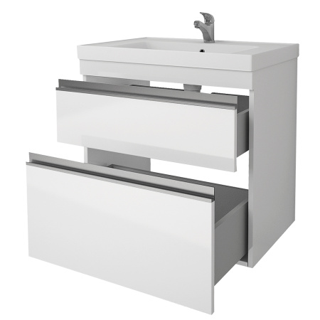 *99.0905 Grace Plus 70 Тумба напольн. белый лак