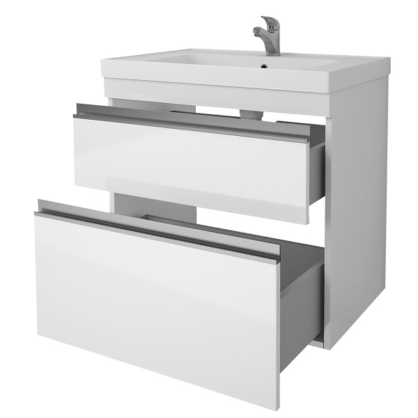 *99.0905 Grace Plus 70 Тумба напольн. белый лак