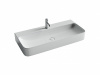 Ceramicanova Умывальник AURA с 1 отверстием для смесителя, без перелива 1020*476*140мм
