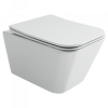 Ceramicanova Унитаз подвесной  Miro 52см, торнадо 3.0 сиденье микролифт крепления белый