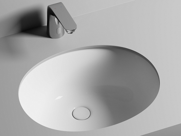 Ceramicanova Умывальник овальный встраиваемый под столешницу Element 510*420*195мм