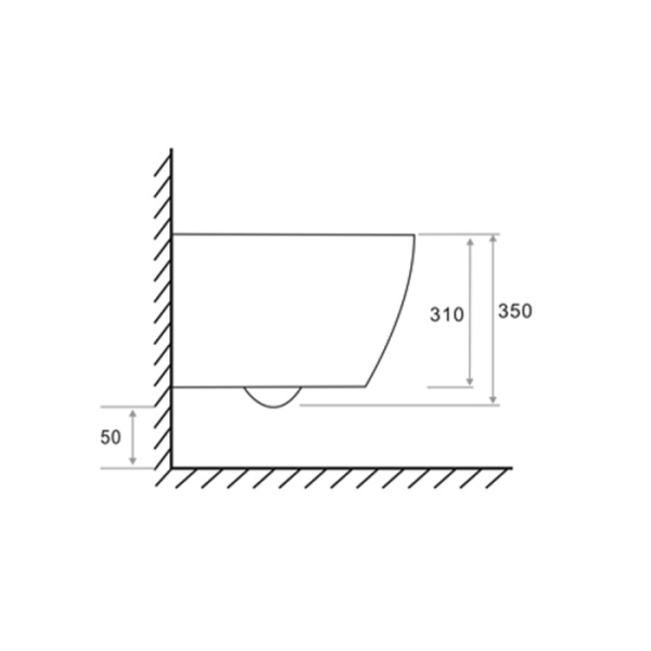 Комплект TECEspring, панель смыва с прямоуг. кнопками, хром глянц., унитаз модель R