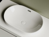 Ceramicanova Умывальник овальный встраиваемый в столешницу Element 600*400*195мм