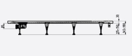 IS ULTRAFLAT S Крепежный комплект для поддонов 