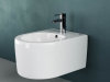 Ceramicanova Биде подвесное Moments, 1 отв под смеситель, с крепеж., в компл. донн. клапан 