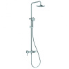 Душевая система KLUDI LOGO DUAL SHOWER SYSTEM со смесителем для ванны и душа