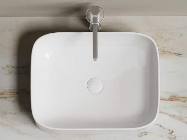 Ceramicanova Умывальник накладной прямоугольная Element 505*380*150мм