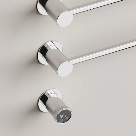 Sancos Полотенцесушитель Linea электрический встраиваемый , хром