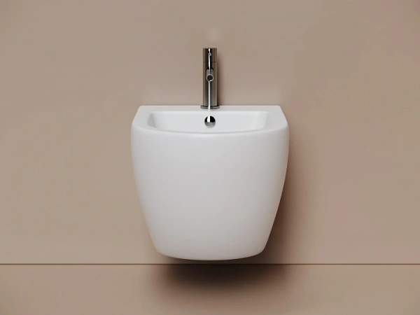 Ceramicanova Биде подвесное Метрополь (Metropol) белый матовый