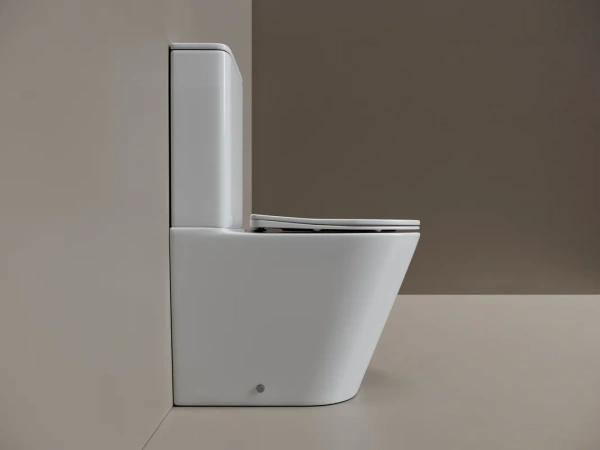 Ceramicanova Чаша унитаза HIGHLIGHT Торнадо, крепление и крышка м\ф, нижний подвод воды