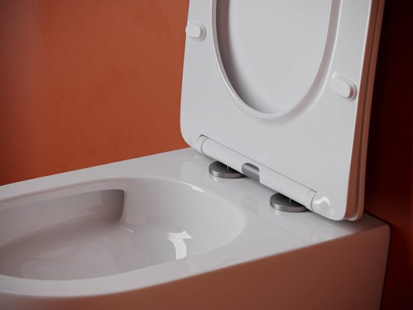 Ceramicanova Унитаз подвесной Uno, смыв Торнадо, 490x360x360, с крепежом и ультра/сидением, белый