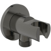 IS Шланговое подключение IDEALRAIN, 1/2", PVD Magnetic Grey (Магнит) 