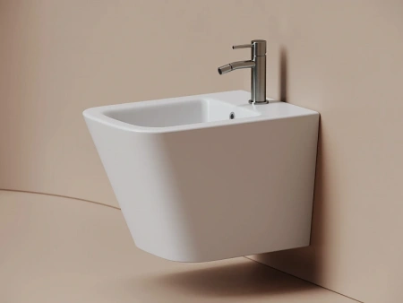 Ceramicanova Биде подвесное Союз (Union), белый матовый