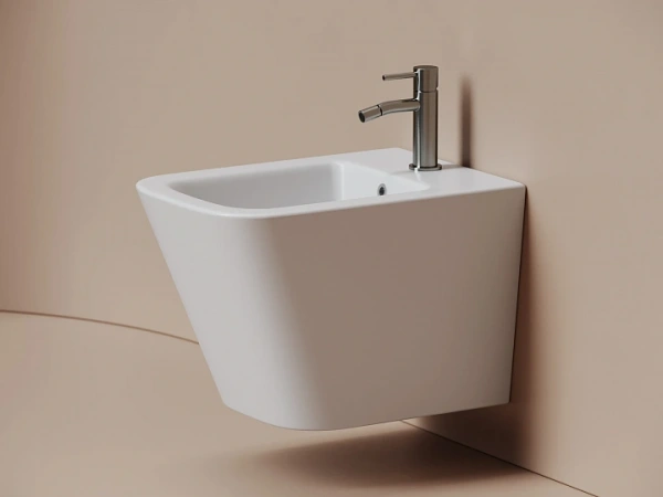 Ceramicanova Биде подвесное Союз (Union), белый матовый