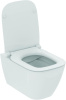 IS i.life B Унитаз подвесной безободковый RimLS+, с крышкой м/л T500301 тонкая, быстросъём