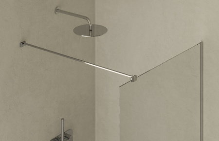 Душевое ограждение RAVAK ST Walk-In Wall AIR 1100 блестящий + транспарент
