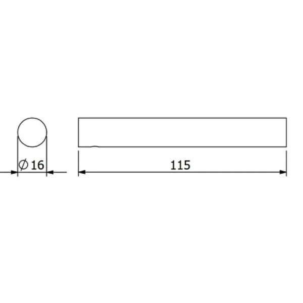 KLUDI-VELA R держатель запасного рулона брашированная бронза