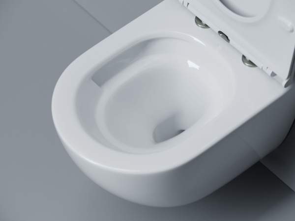 Ceramicanova Унитаз подвесной Alba 3.0, смыв Торнадо, 490x360x300,сиденье микролифт