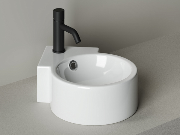 Ceramicanova Умывальник подвесной угловой Element  310*430*125мм