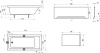 Ванна RAVAK 10° 170х75  белая