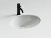 Ceramicanova Умывальник Era прямоугольный 465x380x190 встраиваемый снизу, с отверст.слива-перелива