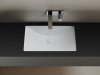 Ceramicanova Умывальник прямоугольной встраиваемый снизу Era 600x390x190 мм цвет белый