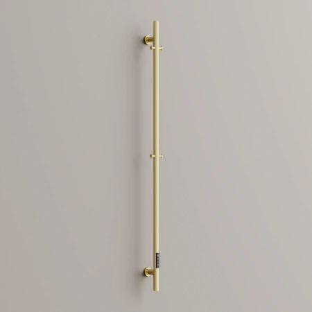 Sancos Полотенцесушитель Linn электрический 150x3 I-образный, брашированное золото