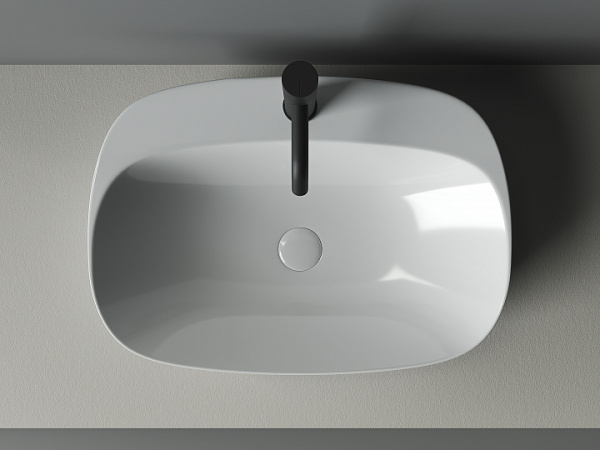 Ceramicanova Умывальник Element 595*420*155мм накладная овальная    