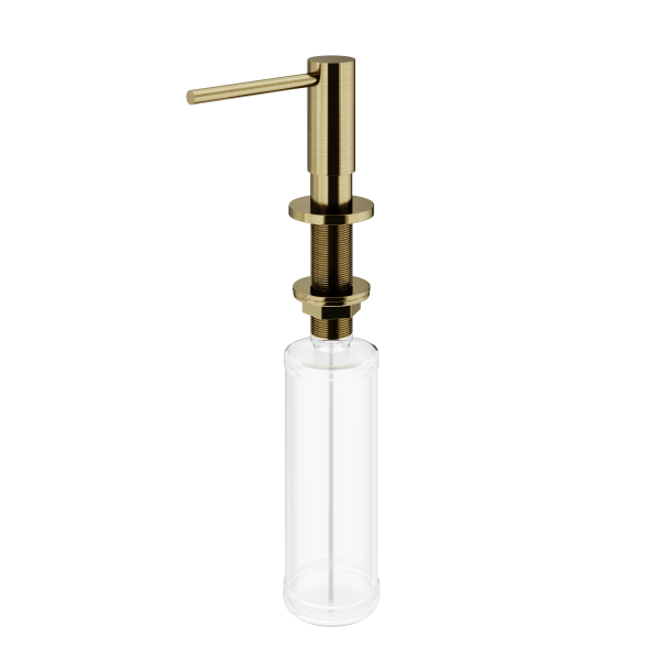 Sancos Дозатор для кухонной мойки, объем 500 мл, цвет брашированное золото, арт. SC40100BG