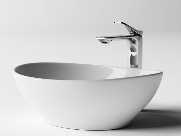 Ceramicanova Умывальник накладной овальный Element 405*330*140 мм белый