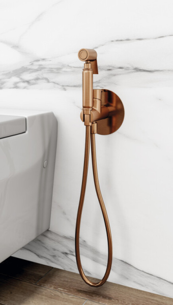 IO Гигиенический душ Round, медь