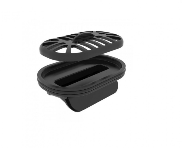 Душевой канал BETTOSERB Frameless Matte Black 650