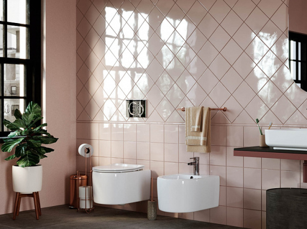 Ceramicanova Биде подвесное Moments, 1 отв под смеситель, с крепеж., в компл. донн. клапан 