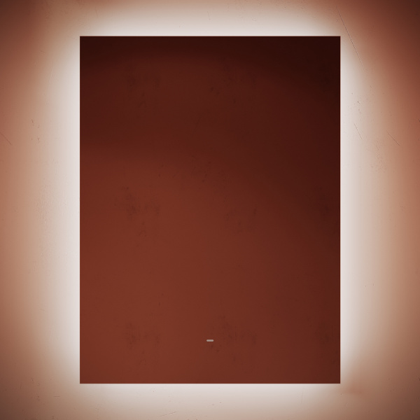 SANCOS Зеркало SQUARE 600х800 с подсветкой, арт. SQ600